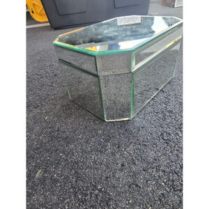 Glamorous Mirrored Box for Jewelry or Coffee Table